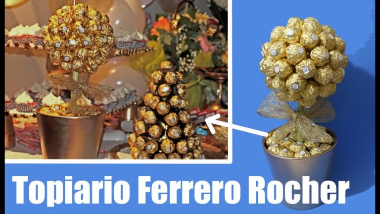 El árbol de Ferrero Rocher: la decoración navideña más dulce